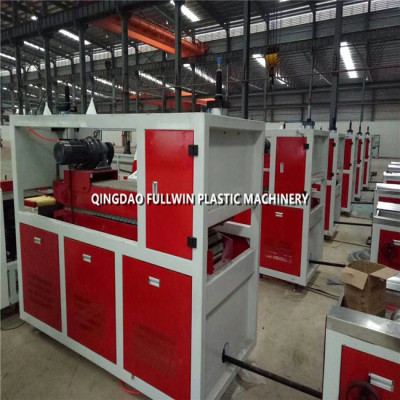 wpc pe wooden profile machine extrusion line with mold