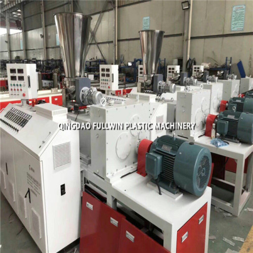 wpc pe wooden profile machine extrusion line with mold