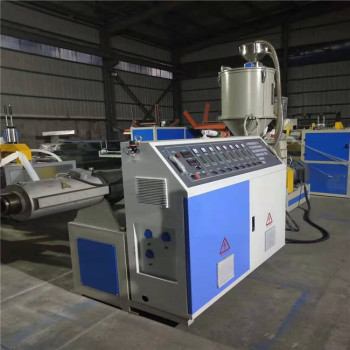 continue Spiral surface plastic corrugated ducts hose making machine