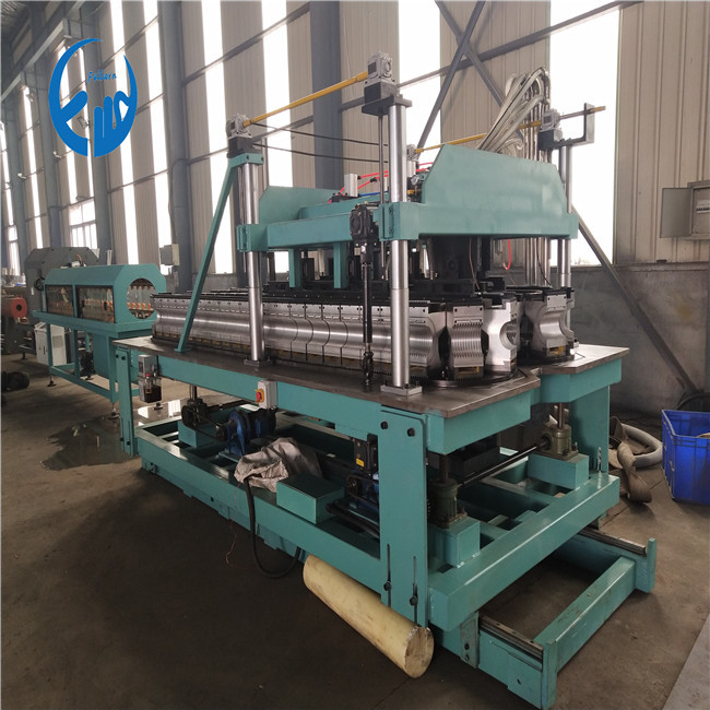 100-300mm DWC Double wall corrugated pipe machine test running