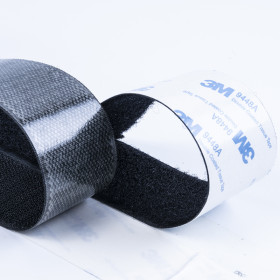 best quality Self-Adhesive Heat resistant 3M adhesive hook and loop tape 100% prue nylon