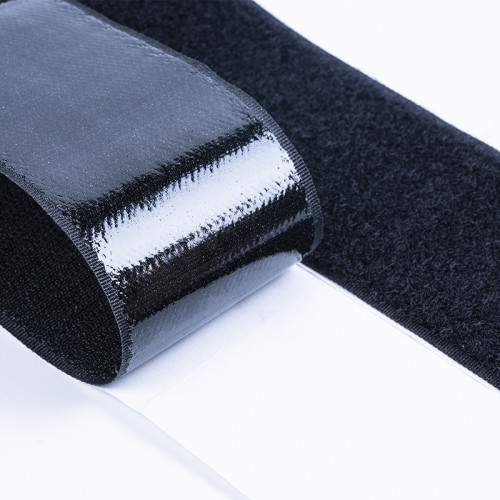 Wholesale Strong Sticky Heavy Duty Black Self Adhesive Acrylic Glue Hook and Loop Tape