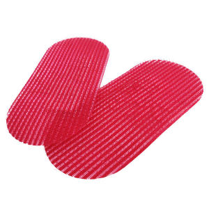 Wholesale Nylon Magic Tape Custom Shape Colorful Hair Clip Grippers for Beautify