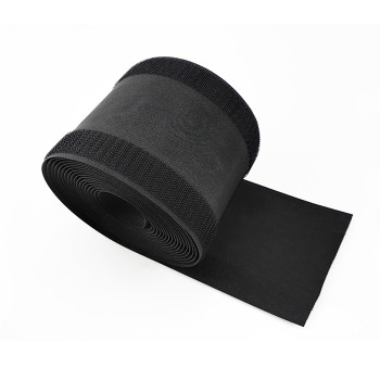 Reusable Adjustable Soft carpet wrap Hook and Loop Cable Cover Management Sleeve