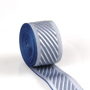 Custom Silver Polyester Nylon Garment Colourful Printed Mattress Webbing