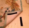 Adhesive hook and loop Fixing Carpet
