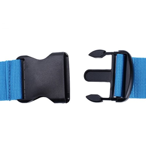 Multicolor Durable Adjustable Travel Luggage Belt Strap with Plastic Buckle or Code Lock