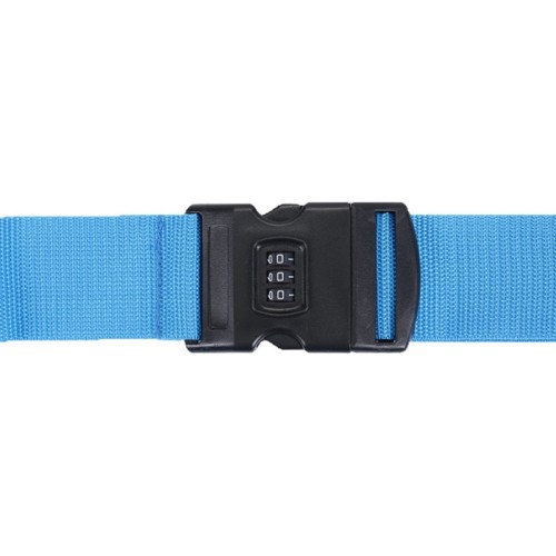 Multicolor Durable Adjustable Travel Luggage Belt Strap with Plastic Buckle or Code Lock