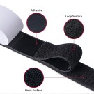 Printed Fastener  Manufacturer Self Adhesive  Back Glue Hook and Loop Tape Sticky Supplier