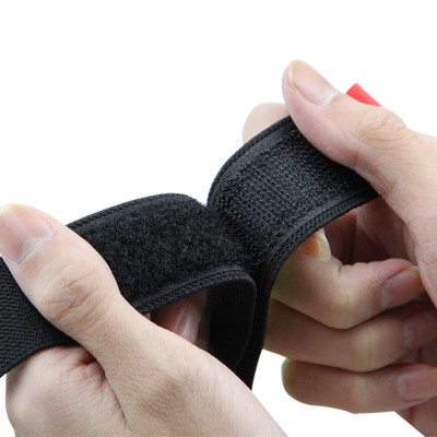 Professional Adjustable Nylon Reusable Wire Wrap Hook And Loop Cable Tie With Metal Buckle