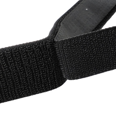 Customized 20mm Durable Low Elasticity Hook And Loop Fabric Band Tape Woven Hook Fastener