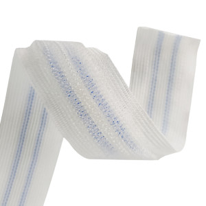 Special Series Eco-Friendly Non Elastic Un-napped Blue Color Ultra Soft Hook And Loop