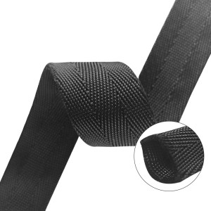 Excellent Quality Durable 1.6mm Thickness Nylon Tubular W Pattern Webbing