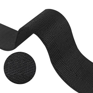 In Stock 25mm width Super Thick 1.6mm Double Twill Nylon W Pattern Webbing For Bags Outdoor Product