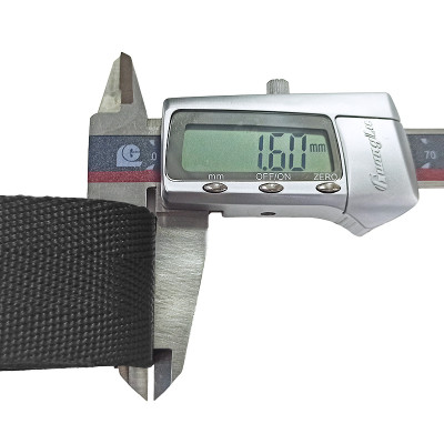 In Stock 25mm width Super Thick 1.6mm Double Twill Nylon W Pattern Webbing For Bags Outdoor Product