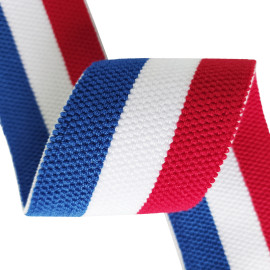 Fashion Soft 60mm Width Stripe Designed Webbing Strap Nylon Elastic Bands For Sewing