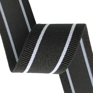 Custom Design Home Textile Bag Webbing 35mm Width Soft Nylon Elastic Band