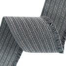 Wholesale Price New Design 60mm Width Webbing Strap Ruffled Elastic Band For Women's Clothing