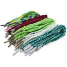 Fashion Custom Design Nylon Packaging Handle Rope With Metal Tip For Paper Gift Bag