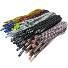 Customized Size Colored Nylon Braided Plastic Tip Handle Rope Suppliers For Paper Bags