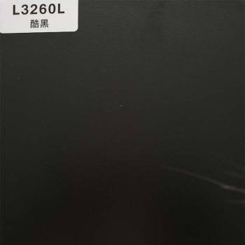 TOPOCEAN Chipboard, L3260L-Cool Black, Wood Veneer.
