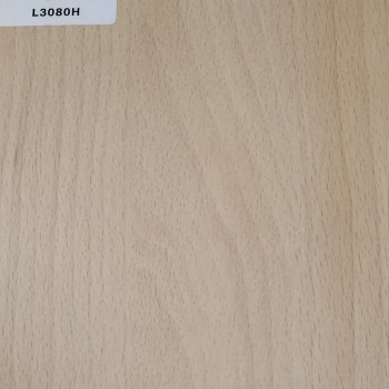 TOPOCEAN Chipboard, L3080H-White beech, Wood Veneer.