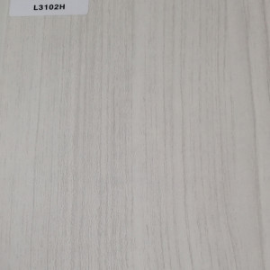 TOPOCEAN Chipboard, L3102H-Snow-printed teak, Wood Veneer.