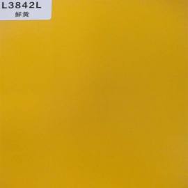 正鼎刨花板，L3842L-鲜黄，贴面板-木材