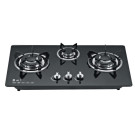 Three burner build in gas hobs