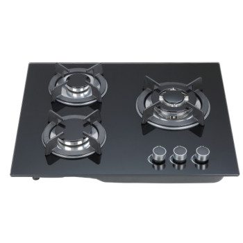 China manufacturer three burner build in gas hobs