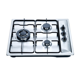 Three burner gas cooker powerful flame for different cooking way