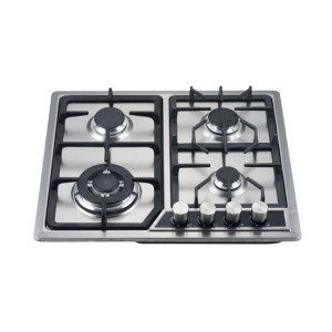 Glass top or S.S top four burner build in gas hobs  WM-60109CCD