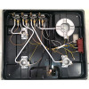 Glass top or S.S top four burner build in gas hobs  WM-60109CCD