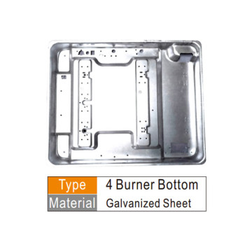 C.K.D Components gas cooker burner bottom Cold rolled or galvanized sheet