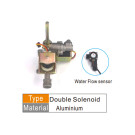 Gas water linkage valve for gas water heater