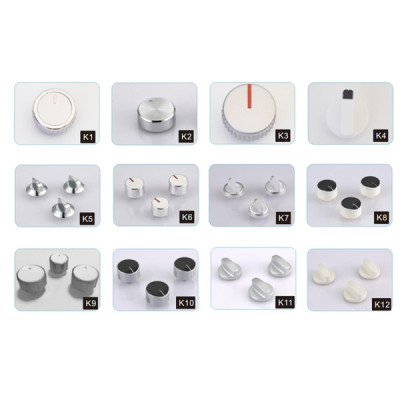 Full range components for gas water heater