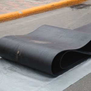 High Tensile strength Good quality Durable Black Rubber Conveyor Belt