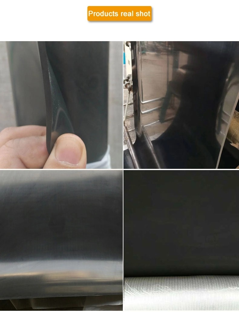 weather-resistant waterproof black EPDM rubber sheet manufacturers price