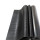 large fin côtelé noir mat