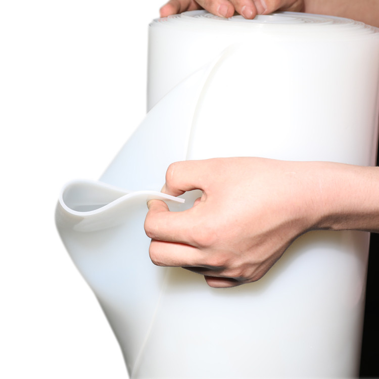 Translucent silicone sheet