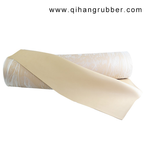 Proveedores de láminas de caucho beige natural de alta elongación 600% NR