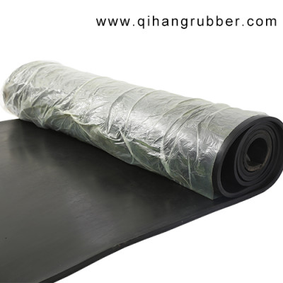 Schwarze 60-Durometer-Neopren-Gummimaterial-Folienrollen