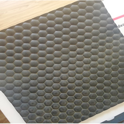 Rutschfeste schwarze Farbe 4 x 6 Kuhgummimatten für Schuppen