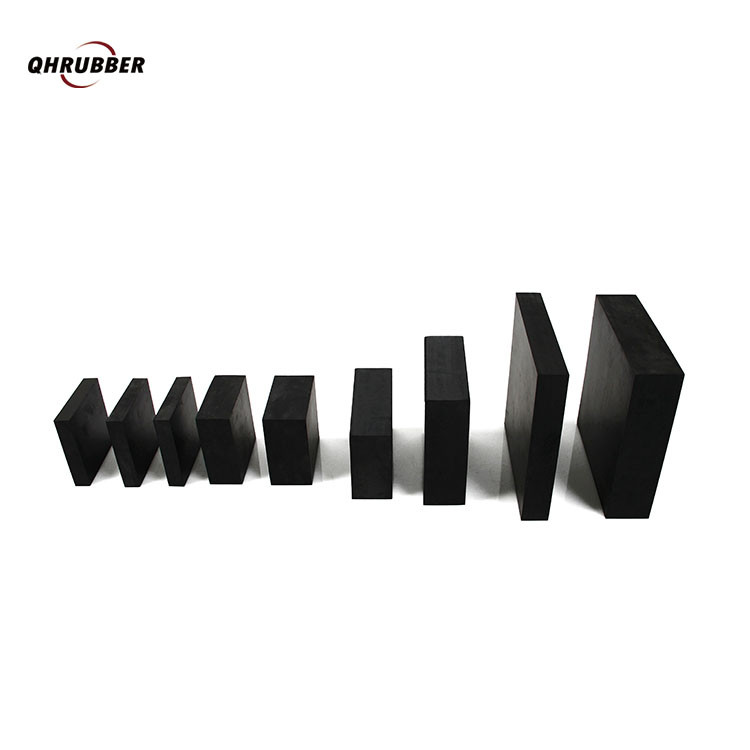 Custom thickened cushion rubber cushion mat damping industrial Rubber block