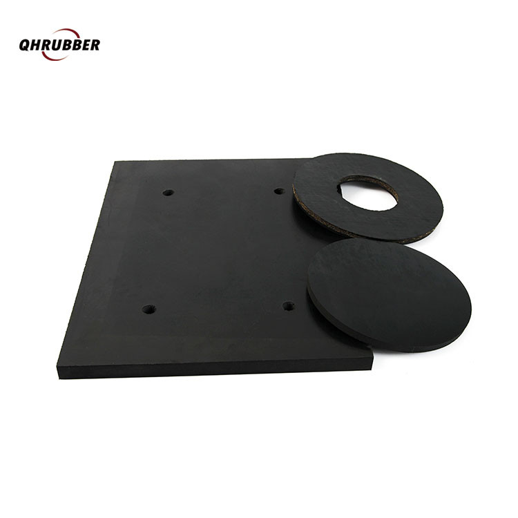 Custom thickened cushion rubber cushion mat damping industrial Rubber block