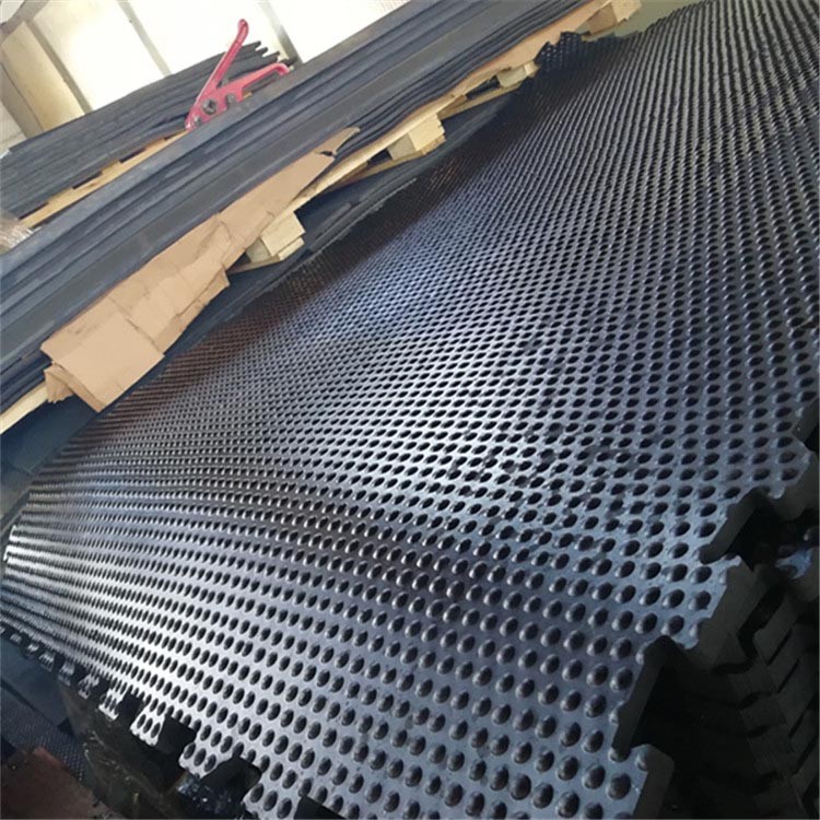 3ft.×7ft.×0.5in. Thick Rubber Stall Mat grooved matting QIHANG