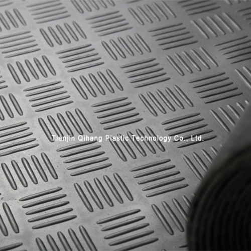 Anti skid Waterproof Rubber Flooring Mats Roll Protective Anti-slip Checker Coin Diamond Rubber Floor Mats Sheet