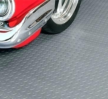 Anti slip flooring coin pattern rubber mat