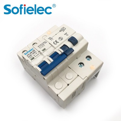 JVL29-63 Italy Hot Sale residual circuit breaker 1P+N RCBO A type