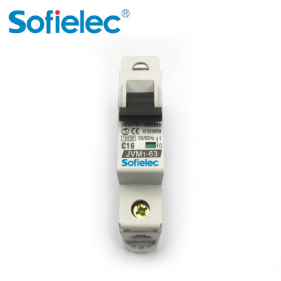4.5kA JVM1-63 mcb circuit breaker